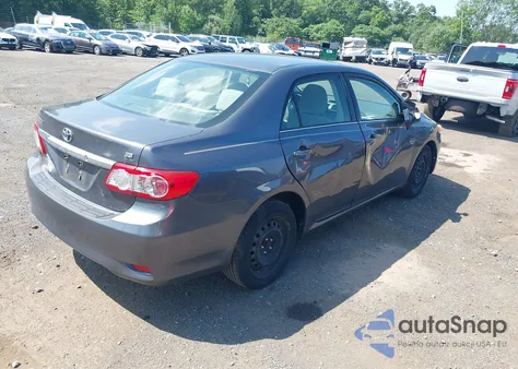 2013 Toyota Corolla Le из США, поврежденный, VIN JTDBU4EE3DJ118262